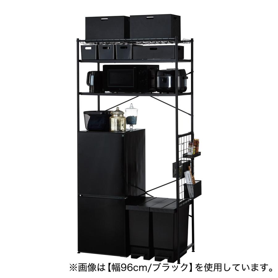 ニトリ（NITORI） 高さのあるシェルフラック(BN002 WH 96cm幅