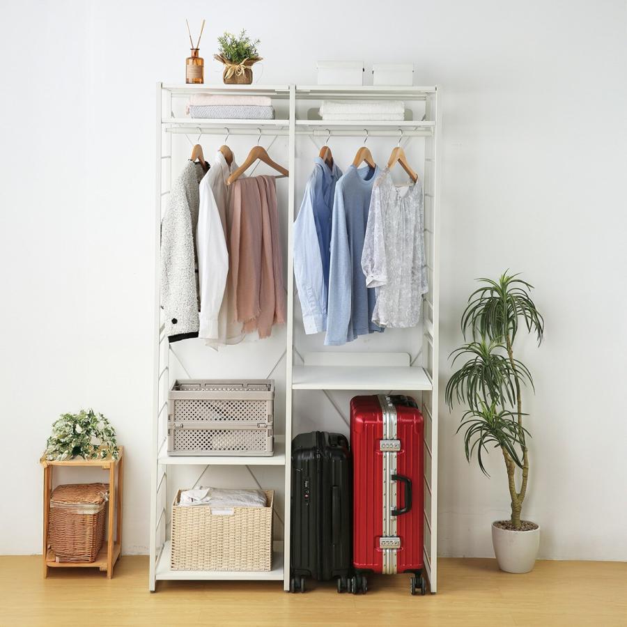 ニトリ（NITORI） ハンガーラック(TA011 107 WH/WH) : ニトリ Yahoo!店