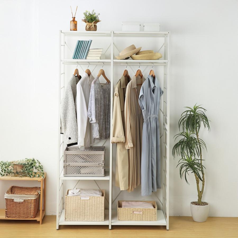 ニトリ（NITORI） ハンガーラック(TA011 107 WH/WH) : ニトリ Yahoo!店