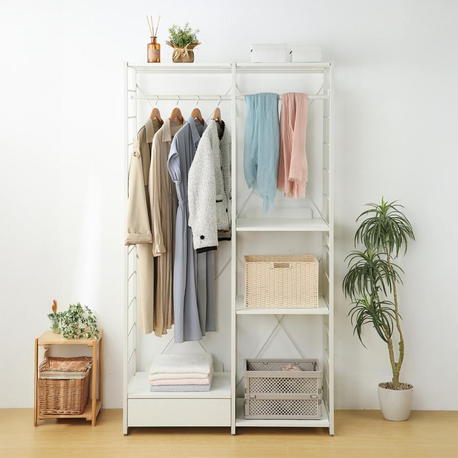 ニトリ（NITORI） ハンガーラック(TA011 107 WH/WH) : ニトリ Yahoo!店