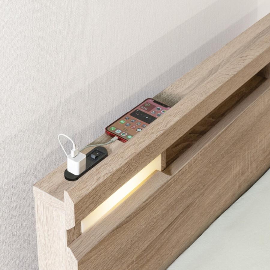 ニトリ（NITORI） ベッド ベッドフレーム 大容量の深引出が便利な機能