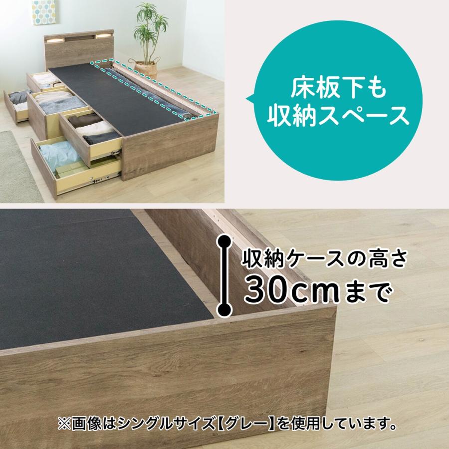 ニトリ ベッド ベッドフレーム 大容量の深引出が便利な機能的 ニトリ ベッド ベッドフレーム 大容量の深引出が便利な機能的