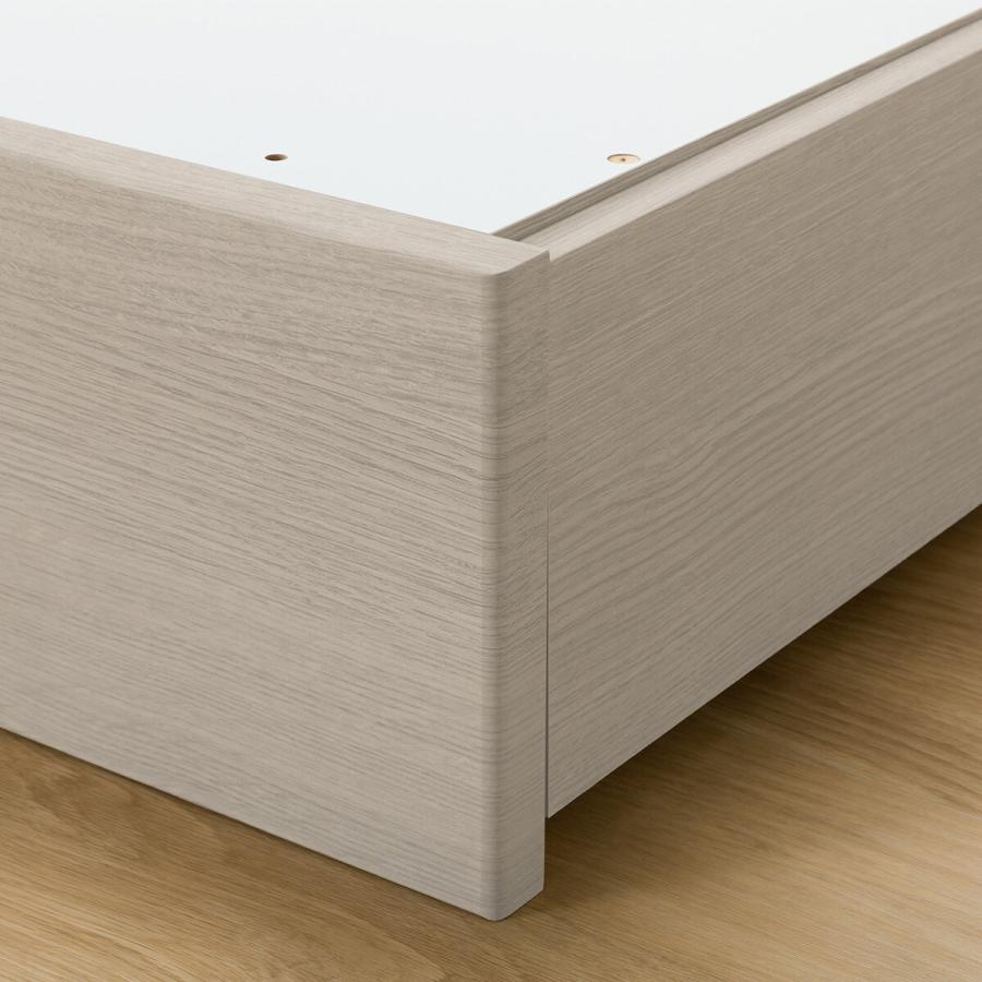 ニトリ（NITORI） シングル 収納付きベッドフレーム(NS-001 浅型/床板