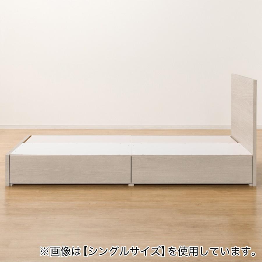 (美品)ニトリ　クイーンベッドフレーム ホワイト 収納.ヘッドボード付き 美品)ニトリ クイーンベッドフレーム ホワイト 収納.ヘッド