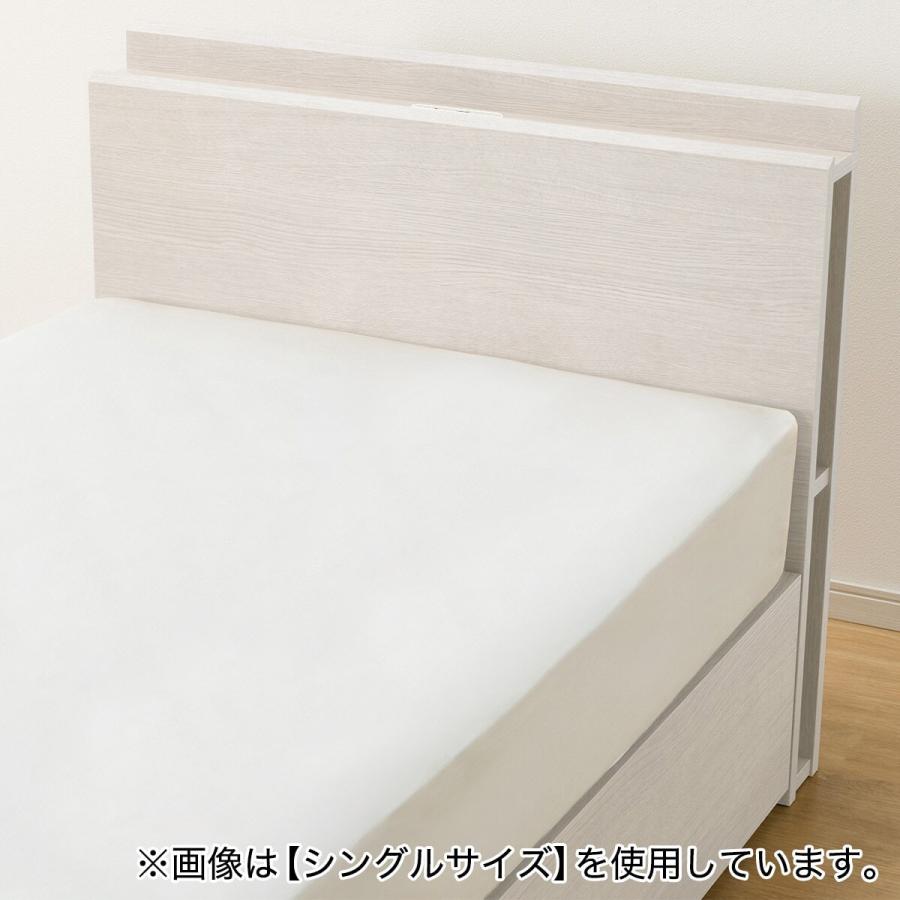 ニトリ クイーン 棚・サイド収納付きベッドフレーム(NS-003 深型 ニトリ クイーン 棚・サイド収納付きベッドフレーム(NS-003 深型