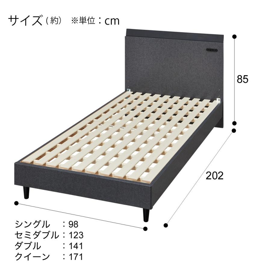 ニトリ ベッド すのこシングル棚付きベッドフレーム(HF301 LEG ニトリ ベッド すのこシングル棚付きベッドフレーム(HF301 LEG