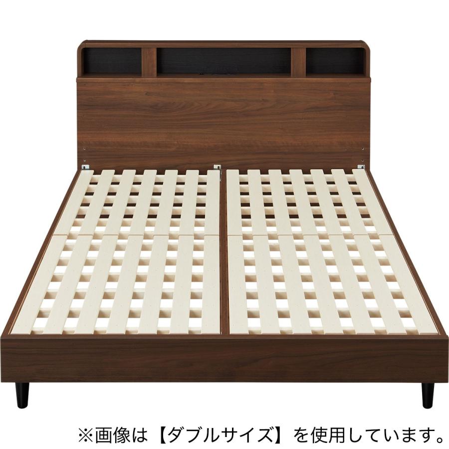 ニトリ　クイーンサイズ　ベットフレームのみ ニトリ ベッド クイーン ベッドフレーム(サラス/WH) : ニトリ