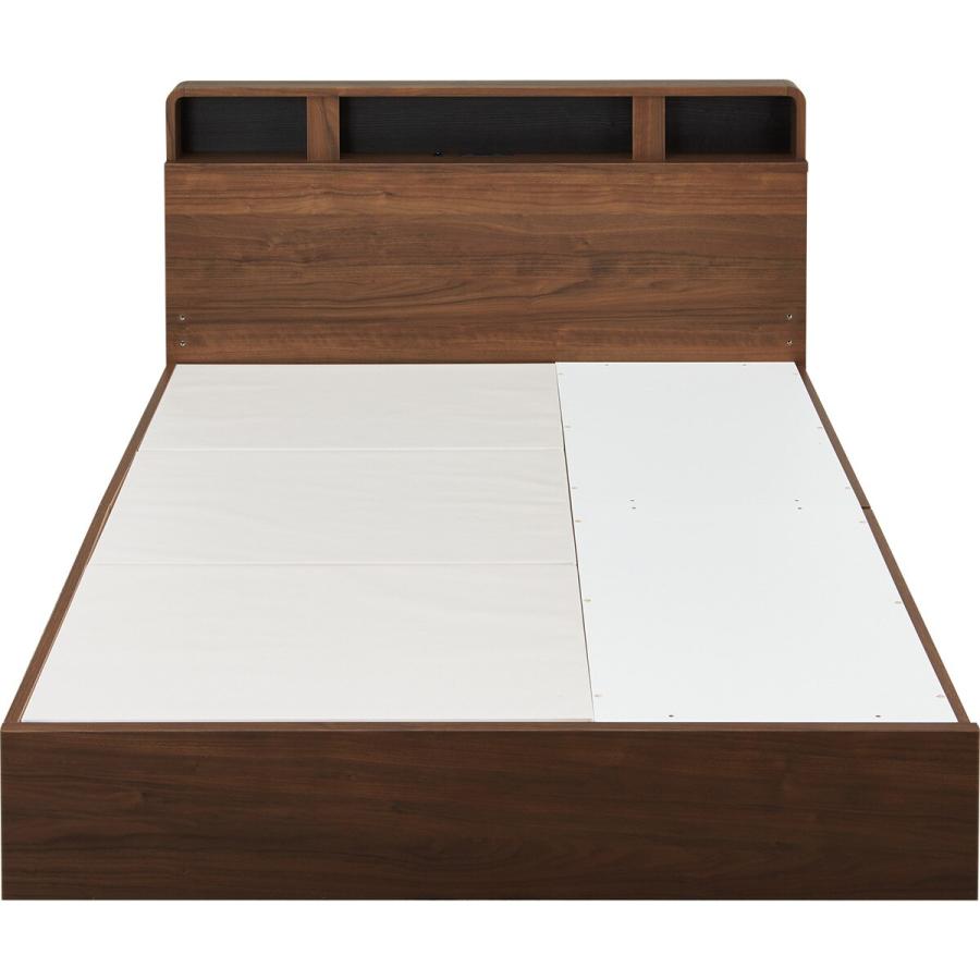 ニトリ ダブルベッドフレーム(NS-006 浅型/床板 MBR) : ニトリ