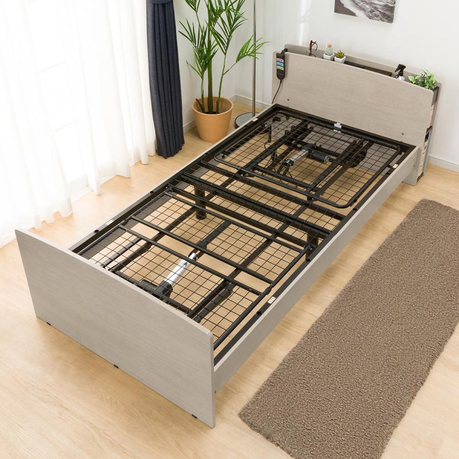 ニトリ 電動ベッド 介護ベッド ライズ2 2M-Ｆ＋ EL1 マットレスセット ニトリ 介護ベッド 電動ベッド ライズ2 2M-F MBR マットレス