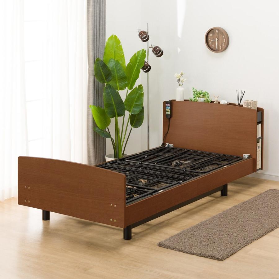 ニトリ（NITORI） 非課税 電動シングルベッドフレーム(ライズ3 3M-C