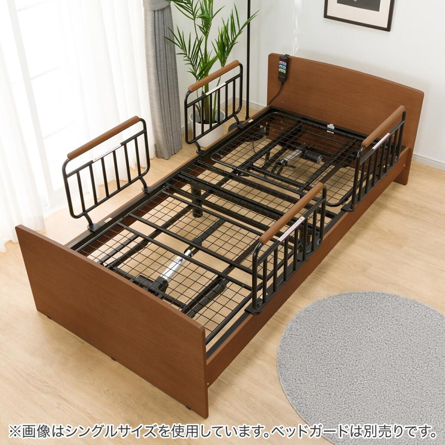ニトリ（NITORI） 電動セミダブルベッドフレーム(ライズ3 2M-F MBR