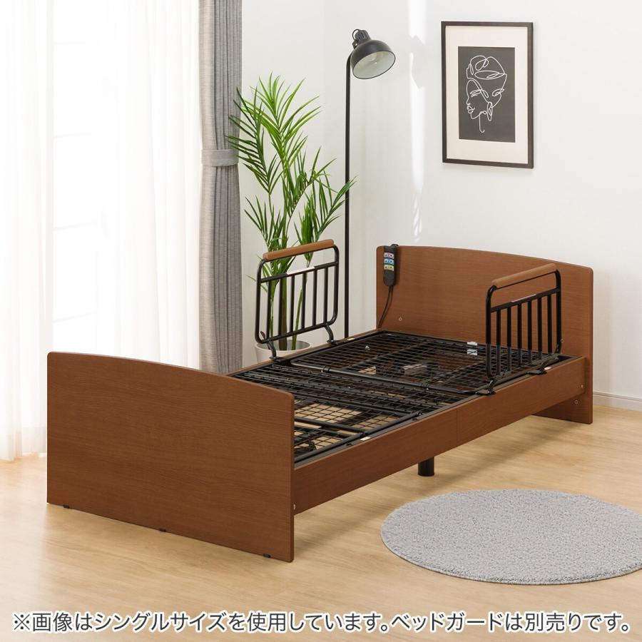 ニトリ（NITORI） 電動セミダブルベッドフレーム(ライズ3 2M-F MBR