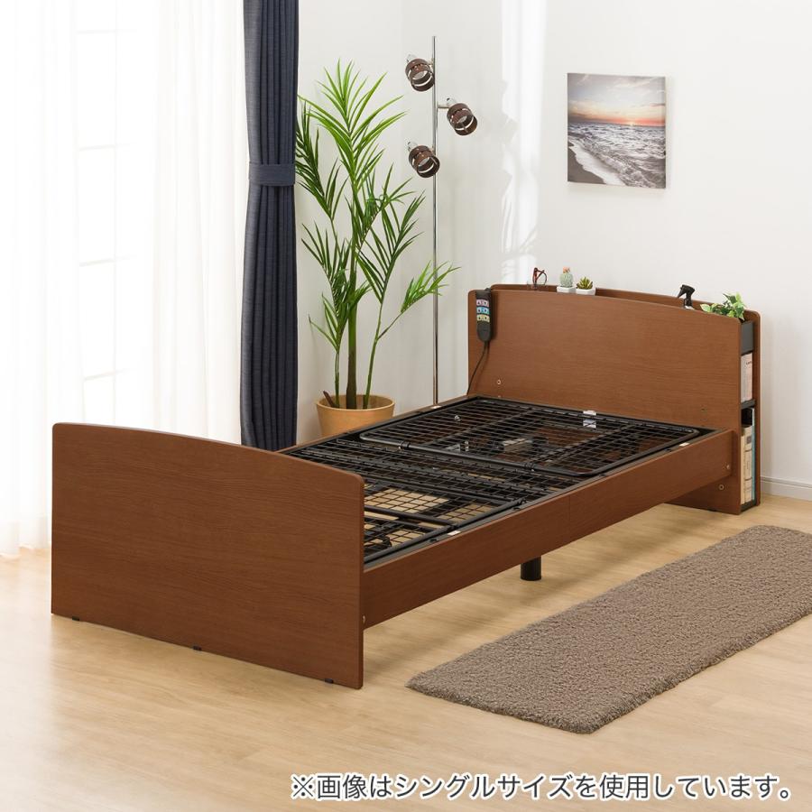 ニトリ ベッド 電動セミダブルベッドフレーム(ライズ3 2M-C MBR ニトリ ベッド 電動セミダブルベッドフレーム(ライズ3 2M-C MBR