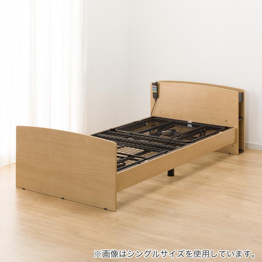ニトリ ベッド 電動セミダブルベッドフレーム(ライズ3 2M-C LBR ニトリ ベッド 電動セミダブルベッドフレーム(ライズ3 2M-C LBR
