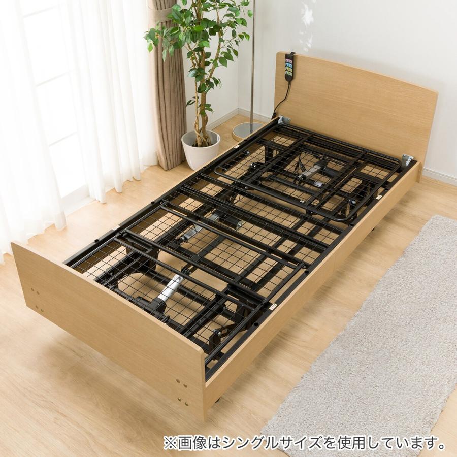 ニトリ（NITORI） ベッド 電動セミダブルベッドフレーム(ライズ3 3M-F 