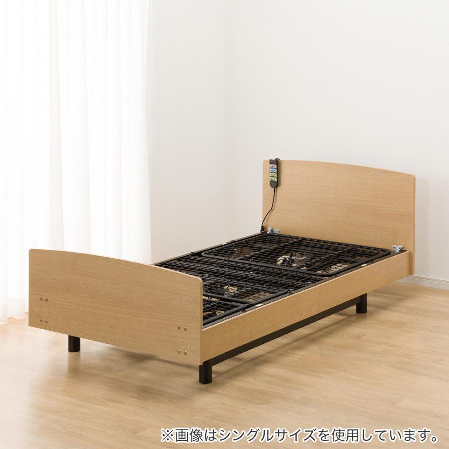 ニトリ（NITORI） ベッド 電動セミダブルベッドフレーム(ライズ3 3M-F 