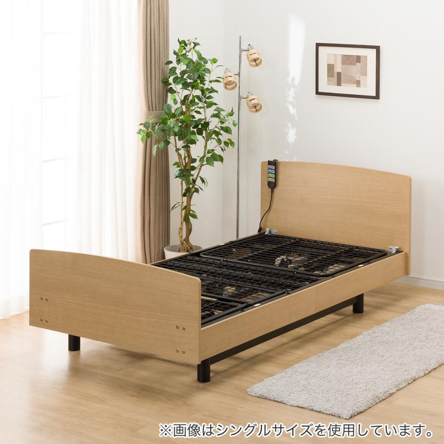 ニトリ（NITORI） ベッド 電動セミダブルベッドフレーム(ライズ3 3M-F 