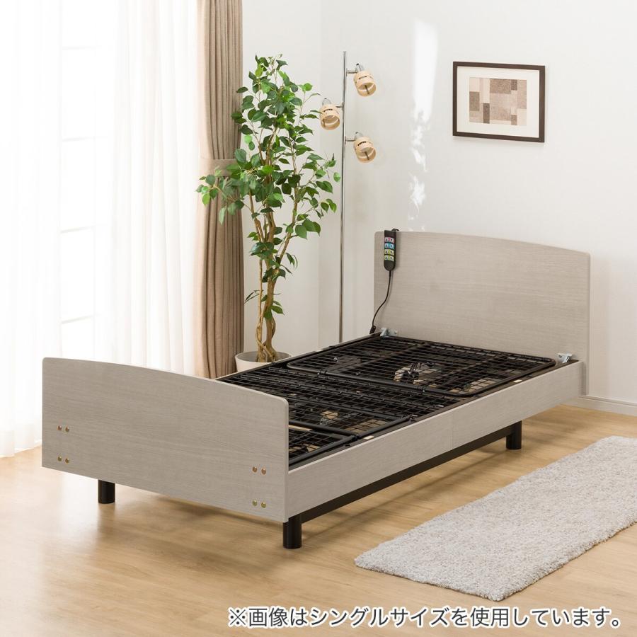 ニトリ（NITORI） ベッド 電動セミダブルベッドフレーム(ライズ3 3M-F
