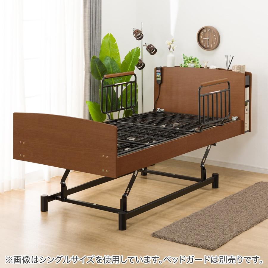 ニトリ（NITORI） ベッド 電動セミダブルベッドフレーム(ライズ3 3M-C