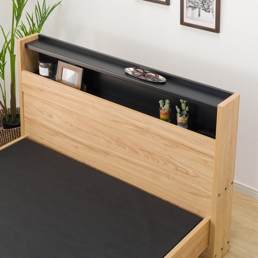 ニトリ ベッド セミダブル スペパベッドフレーム(LQA NA