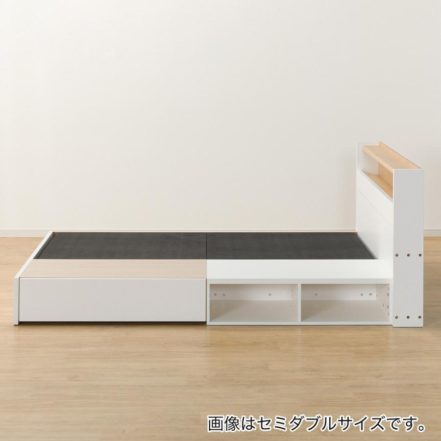 ニトリ ベッド シングル 引出し付きスペパベッドフレーム(LQA WH ニトリ ベッド シングル 引出し付きスペパベッドフレーム(LQA WH