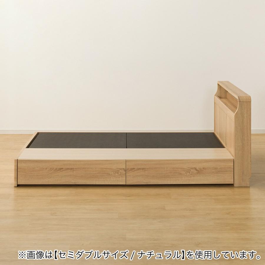 ニトリ ベッド ダブル アンティーク調 棚付きベッドフレーム ニトリ ベッド ダブル アンティーク調 棚付きベッドフレーム