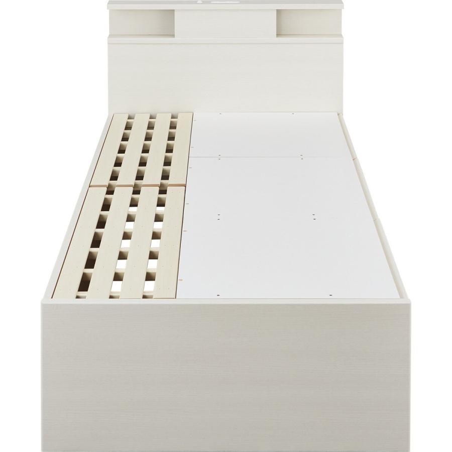 ニトリ 【大容量収納×棚・コンセント・ライト付き】すのこ