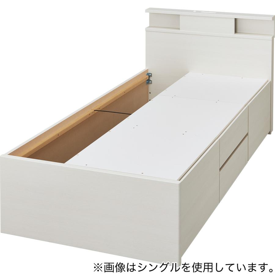 ニトリ（NITORI） 【大容量収納×棚・コンセント・ライト付き】すのこ