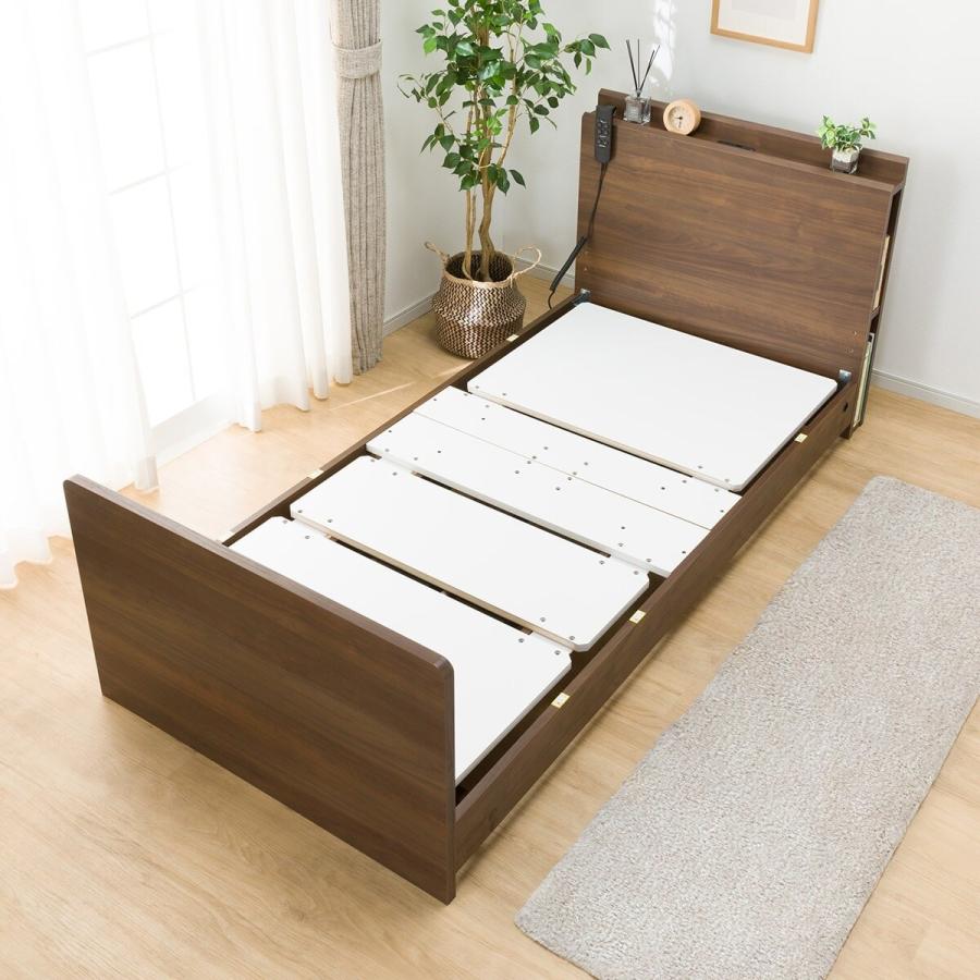 期間限定出品　最終値下げ　シングルマットレス② ニトリ 非課税 電動シングルベッドフレーム＋マットレスセット