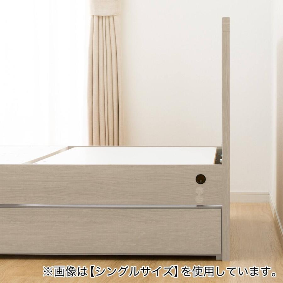 ニトリ（NITORI） 電動セミダブルベッドフレーム(NS001 DR GY
