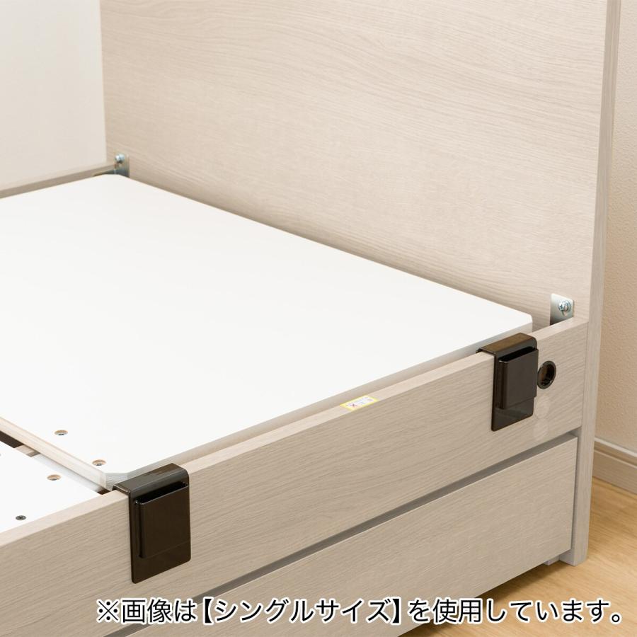 ニトリ（NITORI） 電動セミダブルベッドフレーム(NS001 DR GY
