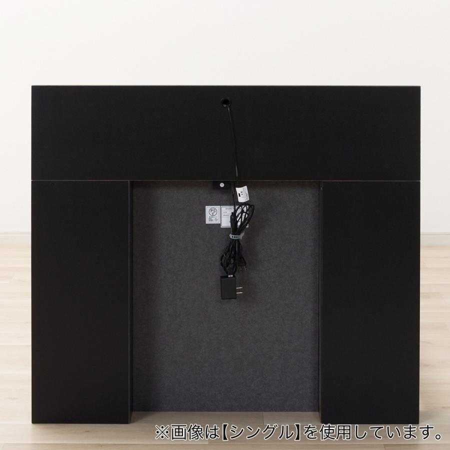 【最終セール】ニトリ　木製スノコベッド クイーンサイズ クイーン コンセント棚付きステージすのこベッド(GY) | ニトリ