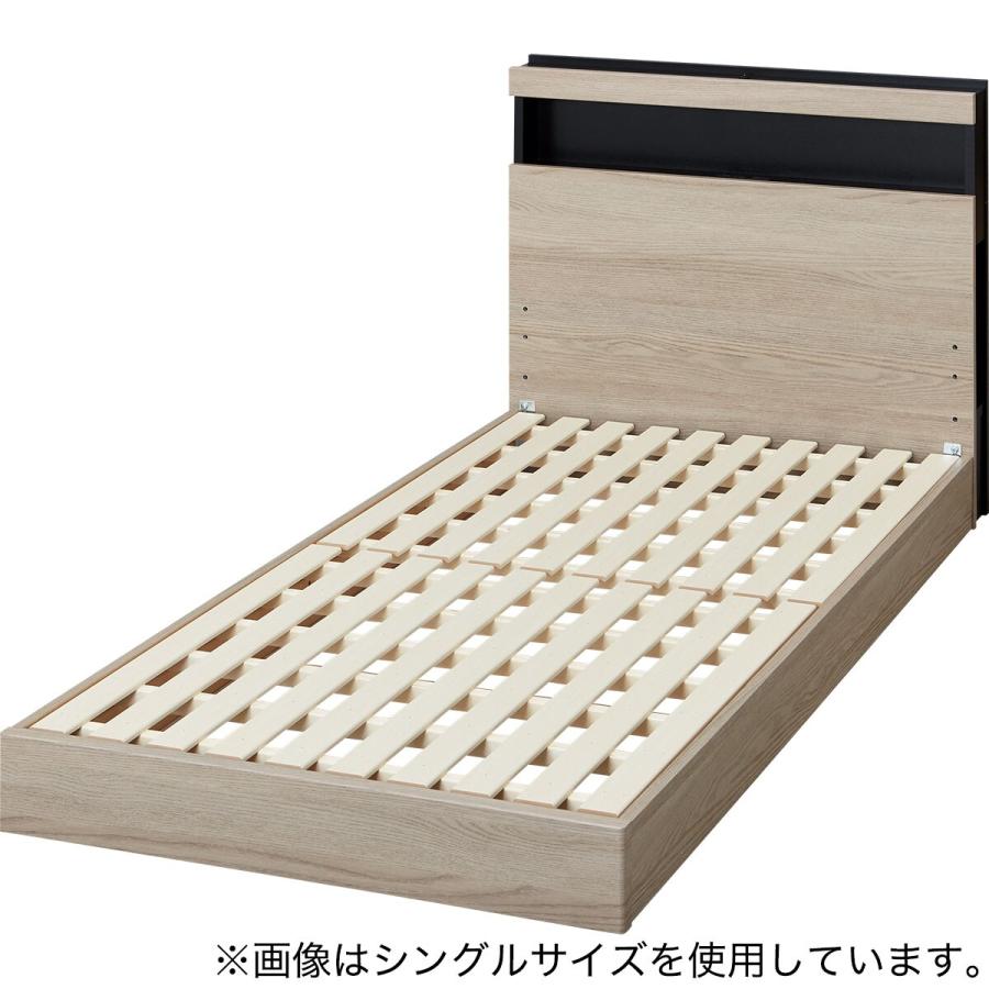 ニトリ ベッド ダブル 棚付きすのこベッドフレームHF-305 LEG ニトリ ベッド ダブル 棚付きすのこベッドフレームHF-305 LEG