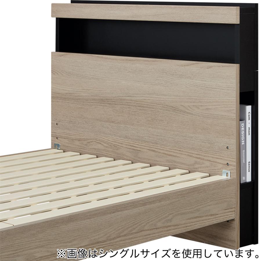 ニトリ ベッド ダブル 棚付きすのこベッドフレームHF-305 LEG ニトリ ベッド ダブル 棚付きすのこベッドフレームHF-305 LEG