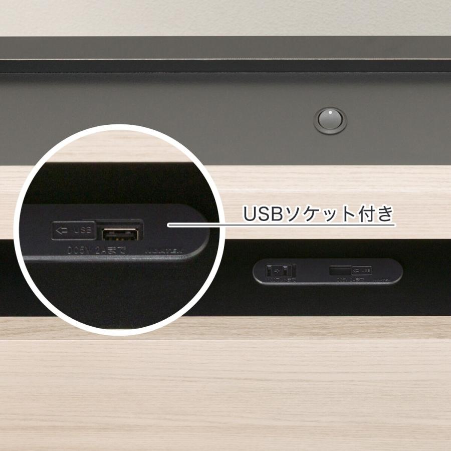 ニトリ（NITORI） 収納付きベッドフレーム クイーン 棚・サイド収納