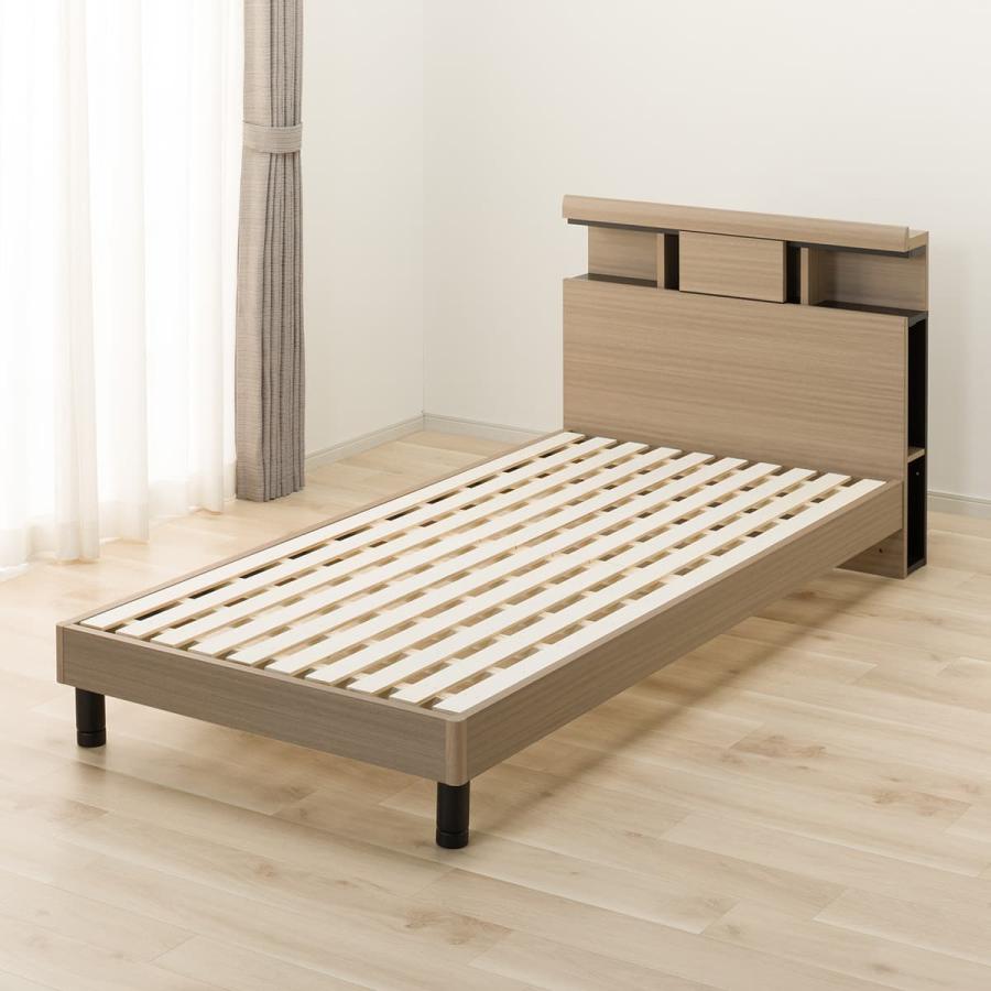 ニトリ シングルベッド シングルベッドフレーム(パック5 LBR-S) | ニトリネット【公式】 家具