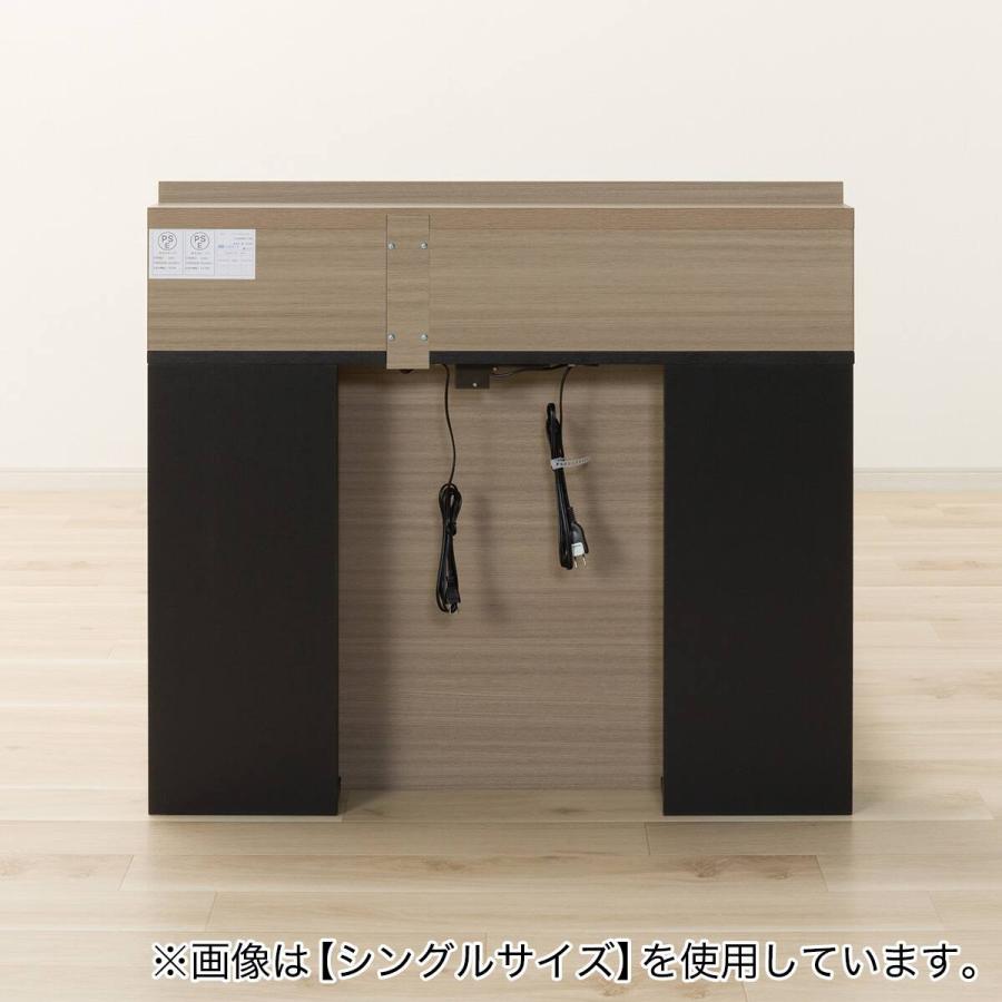ニトリ（NITORI） すのこセミダブルベッドフレーム(GW2 WP301