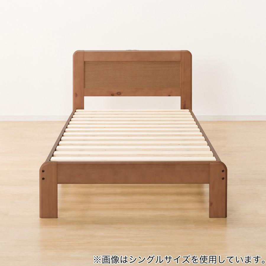 ベットフレーム セミダブル ニトリ セミダブルベッドフレーム(LC-401 GK MBR-S) : ニトリ