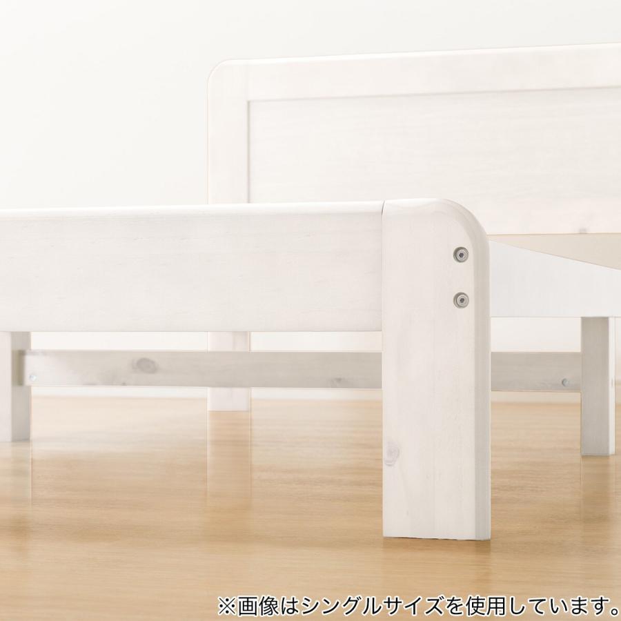 ニトリ（NITORI） セミダブルベッドフレーム(LC-401 WW-S) : ニトリ