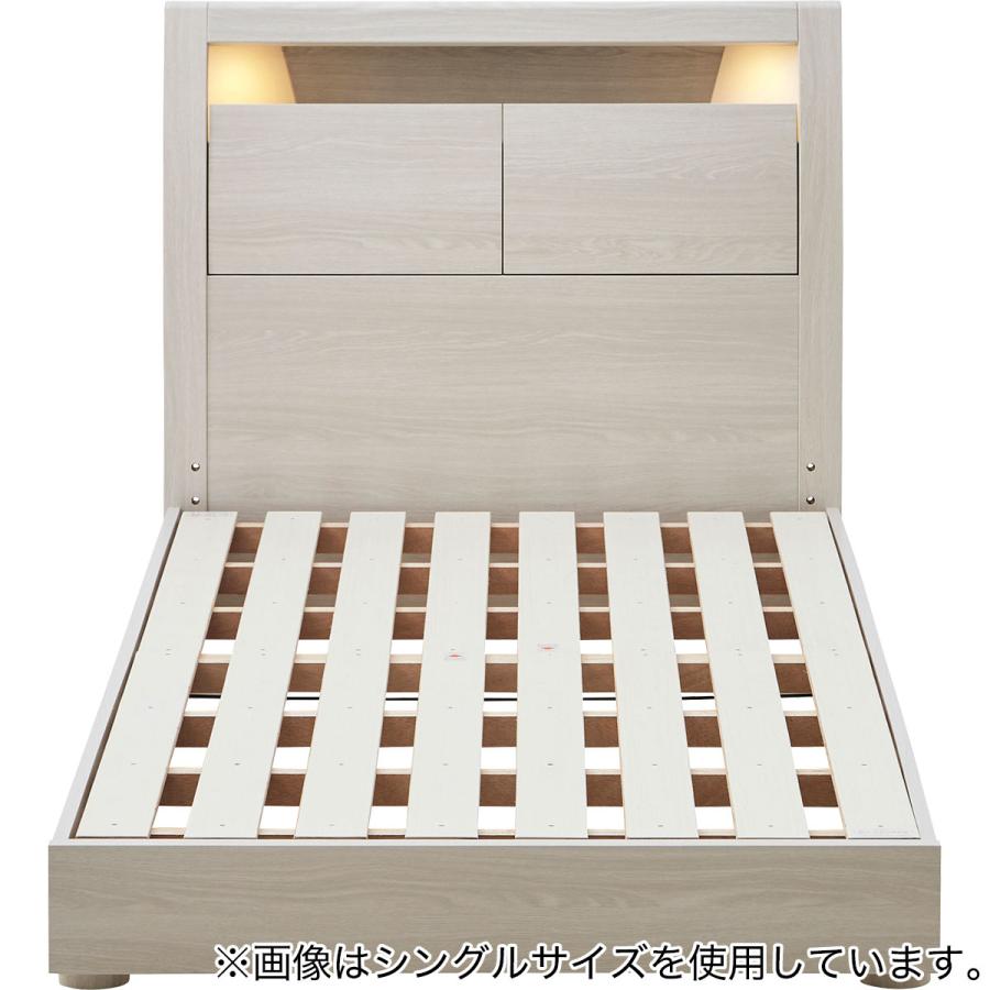 ベッドフレーム　すのこベッド　セミダブル　ナチュラル ニトリ（NITORI） すのこセミダブルベッドフレーム(XB101 WW/WW