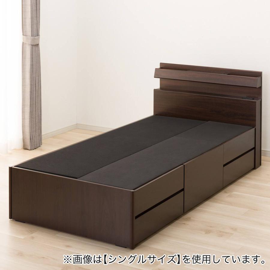 ニトリ　セミダブルベッド　⑤ シングルベッドフレーム(パック5 WW-S) | ニトリネット【公式】 家具
