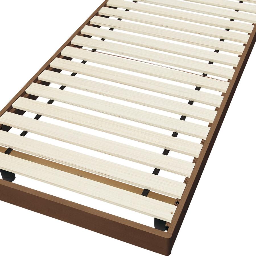 すのこシングルベッドフレーム(MF403 MBR) ニトリ : ニトリ