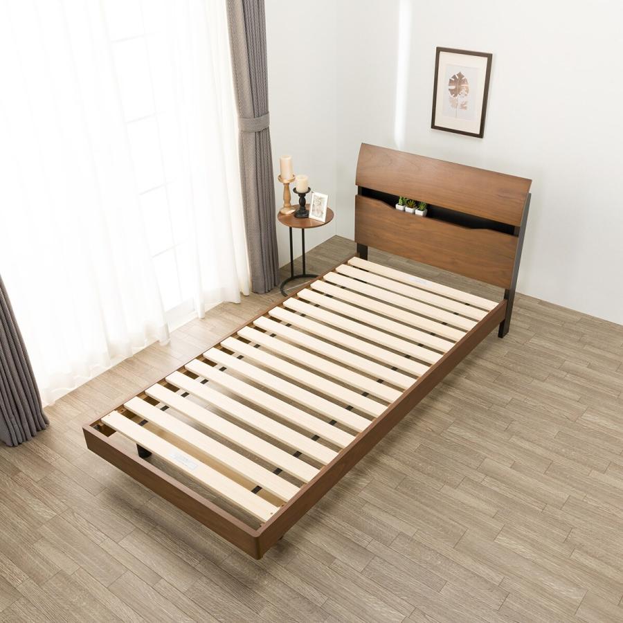 すのこシングルベッドフレーム(MF403 MBR) ニトリ : ニトリ Yahoo!店