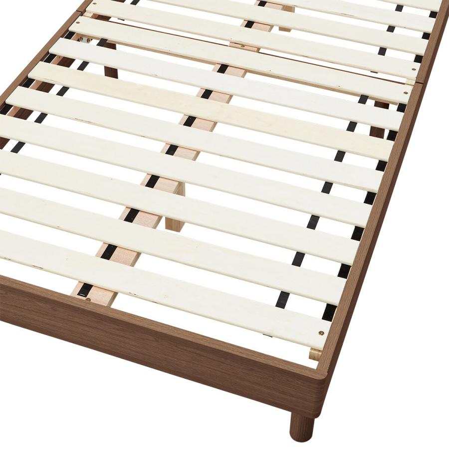 ニトリ（NITORI） シングルベッドフレーム(ヘンリック 棚・コンセント