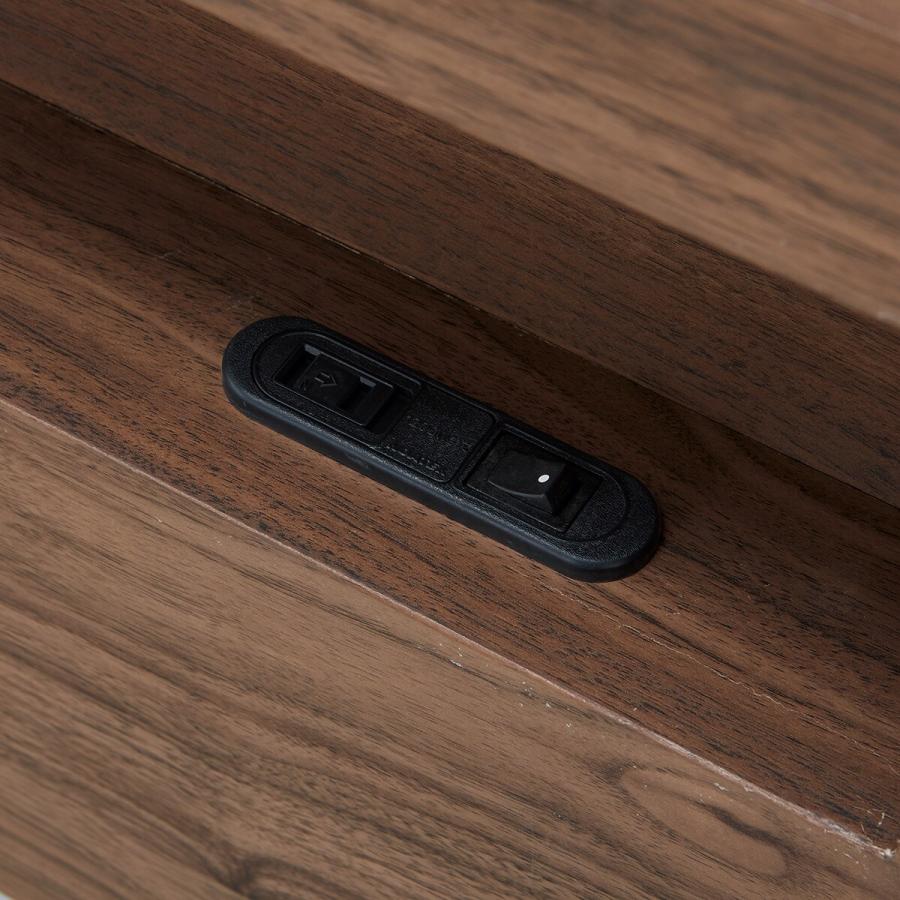 ニトリ（NITORI） シングルベッドフレーム(ヘンリック 棚・コンセント