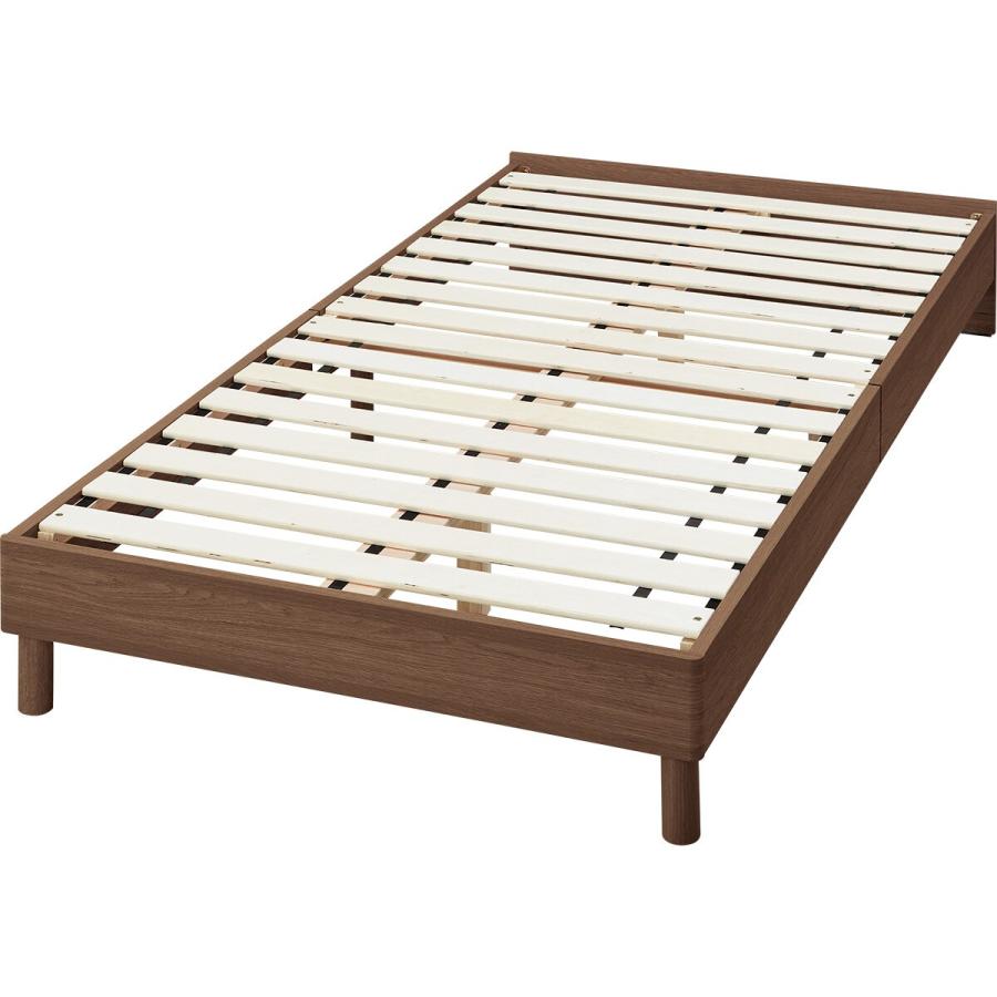 ニトリ（NITORI） シングルベッドフレーム(ヘンリック 棚・コンセント