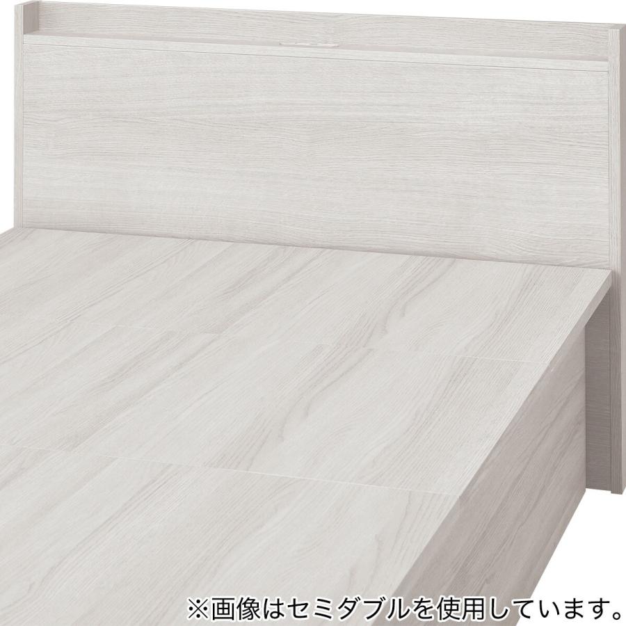 ニトリ（NITORI） セミダブル収納付きベッドフレーム(N-ジオ T2-LU 