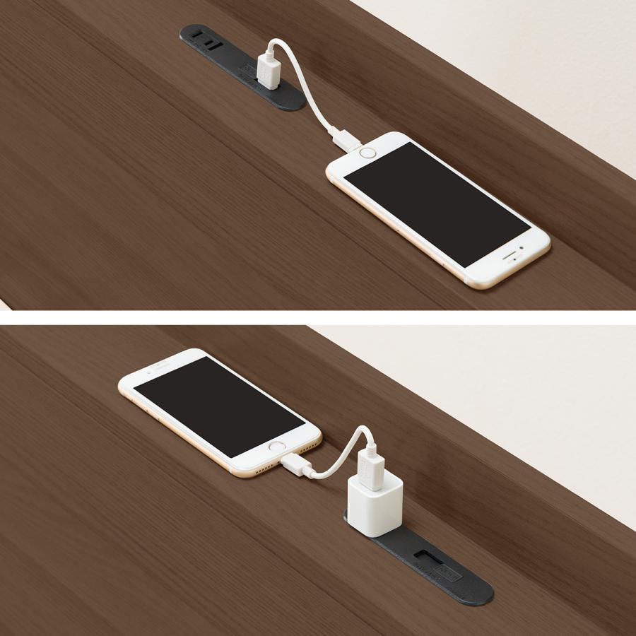 ニトリ 【大容量収納×棚・コンセント付き】すのこチェストベッド