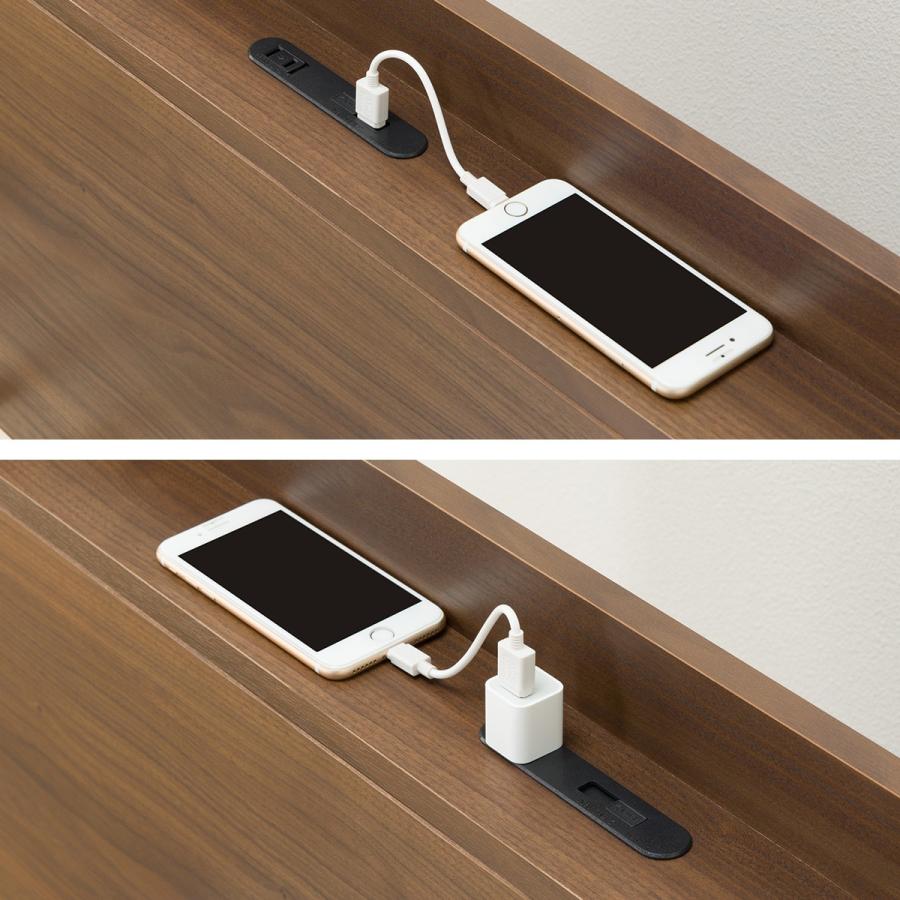 ニトリ（NITORI） 【大容量収納×棚・コンセント付き】すのこチェスト