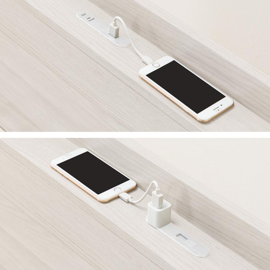 ニトリ（NITORI） 【大容量収納×棚・コンセント付き】すのこチェスト